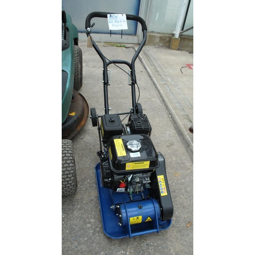 116 - NEW SCHEPPACH HP 13000 6.5 HP PETROL COMPATIM PLATE, 4 STROKE, LOW VIBRATION  NO VAT