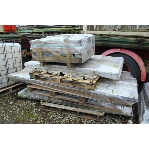 1179 - 2 PALLETS OF CHIPBOARD  NO VAT