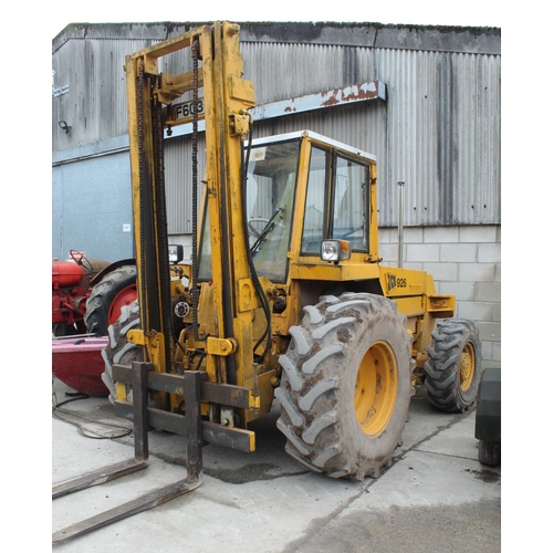 207 - JCB 926 ROUGH TERRAIN FORKLIFT IN GOOD ORDER + VAT