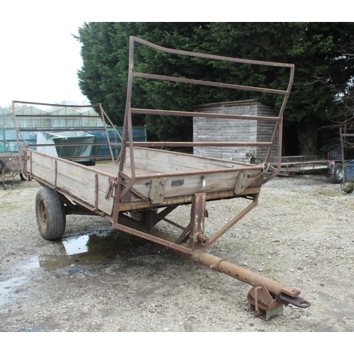 233 - A BALE TRAILER + VAT