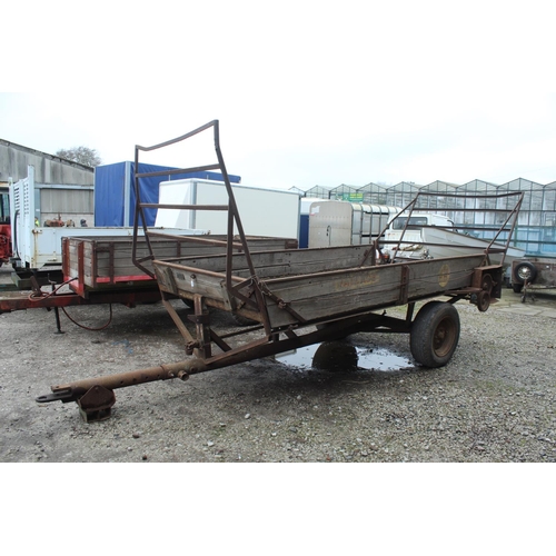 233 - A BALE TRAILER + VAT