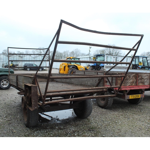 233 - A BALE TRAILER + VAT