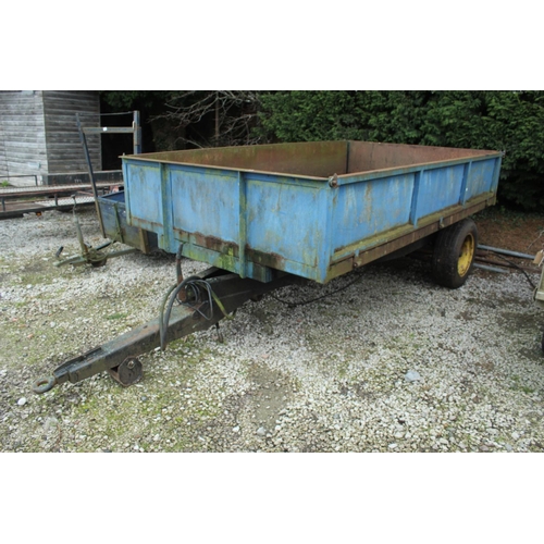 233A - A TWO WHEEL 3 TON TIPPING TRAILER IN WORKING ORDER NO VAT