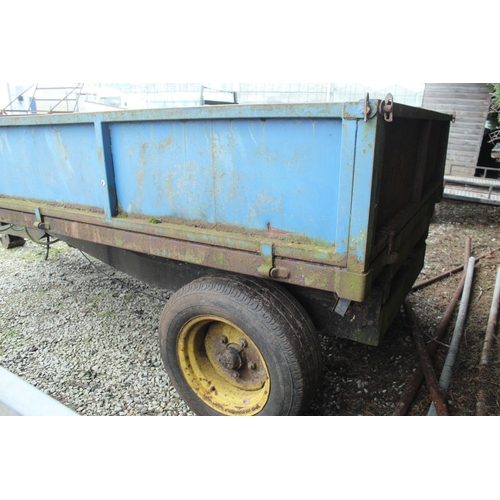 233A - A TWO WHEEL 3 TON TIPPING TRAILER IN WORKING ORDER NO VAT