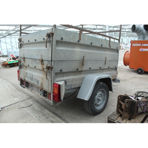 105 - BRENDERUP TRAILER APPROX. 6FT X 4 FT  NO VAT