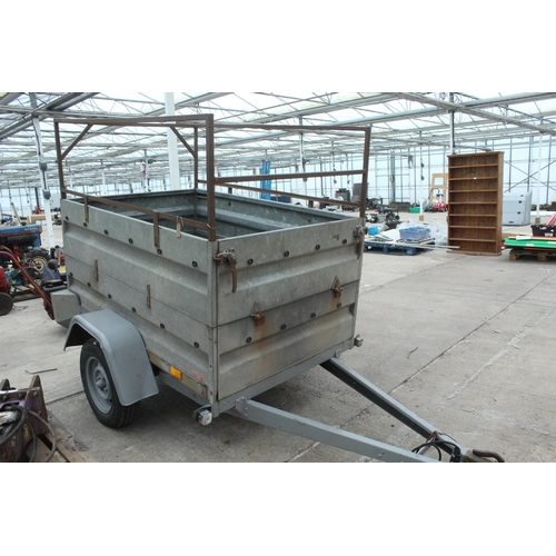 105 - BRENDERUP TRAILER APPROX. 6FT X 4 FT  NO VAT