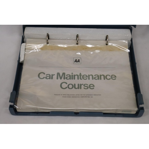 1015 - A VINTAGE AA CAR MAINTENANCE COURSE