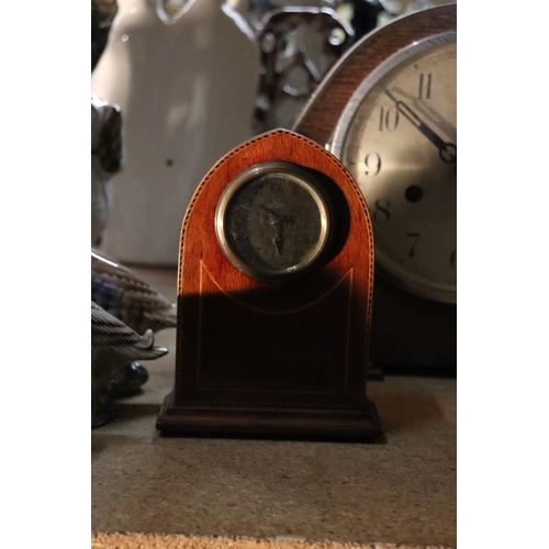 1035 - FOUR VINTAGE CLOCKS