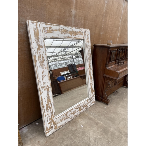 3015 - MODERN LARGE SHABBY CHIC MIRROR