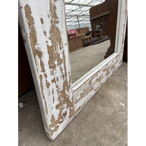 3015 - MODERN LARGE SHABBY CHIC MIRROR