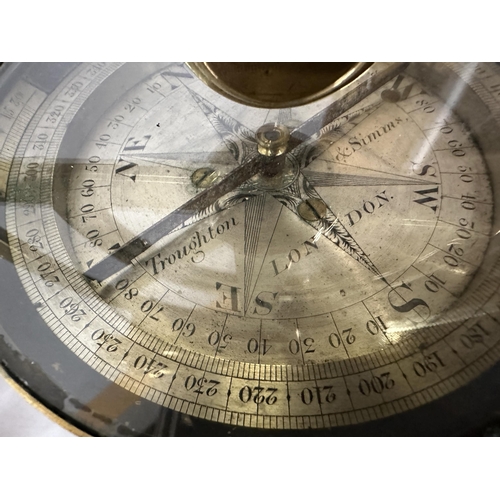 30 - A GEODETIC ALTAZIMUTH LEVEL, BY TROUGTON AND SIMMS OF LONDON, WITH ORIGINAL BOX