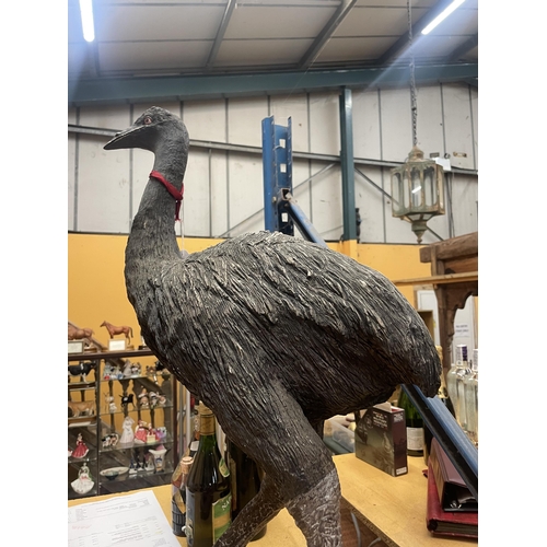 77 - A LARGE EMU FIGURE