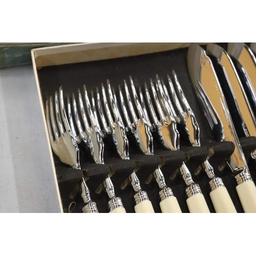 138 - A QUANTITY OF FLATWARE TO INCLUDE A PART CANTEEN OF CUTLERY