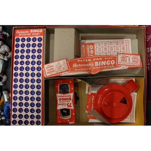 421 - AN EARLY 1960'S, PETER PAN AUTOMATIC BINGO, VENDOR STATES NEVER PLAYED WITH