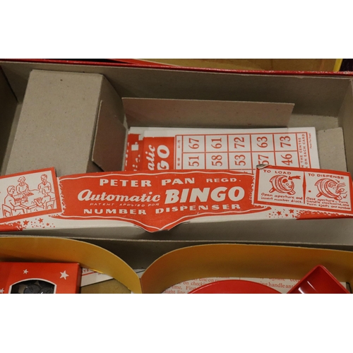 421 - AN EARLY 1960'S, PETER PAN AUTOMATIC BINGO, VENDOR STATES NEVER PLAYED WITH