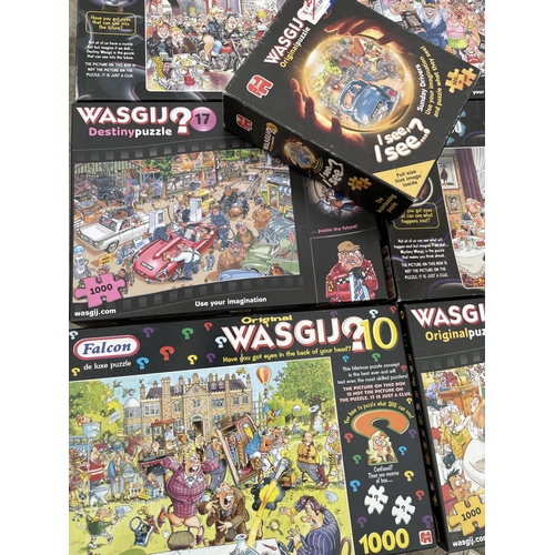 1989 - A LARGE QUANTITY OF WASGIJ LIGSAW PUZZLES