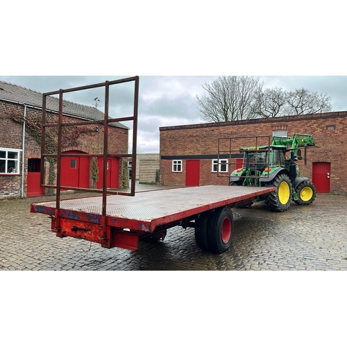 14 - BALE TRAILER 22' X 8'+ VAT