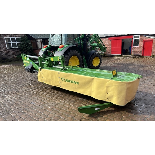 17 - 2018 KRONE EASY CUT R320 REAR MOUNTED MOWER WITH OPERATING MANUAL + VAT