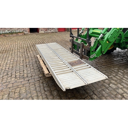 6 - 2013 RAMPCO 12' LOADING RAMPS + VAT