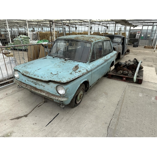 1550 - A VINTAGE HILMAN IMP BARN FIND RESTORATION PROJECT COMPLETE WITH AN ASSORTMENT OF SPARE PARTS TO INC... 