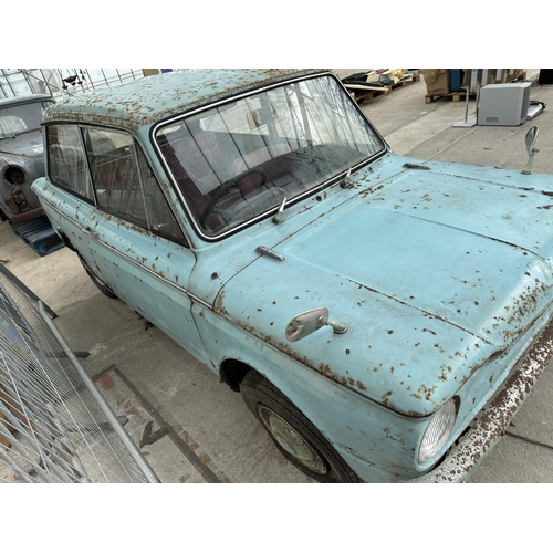 1550 - A VINTAGE HILMAN IMP BARN FIND RESTORATION PROJECT COMPLETE WITH AN ASSORTMENT OF SPARE PARTS TO INC... 