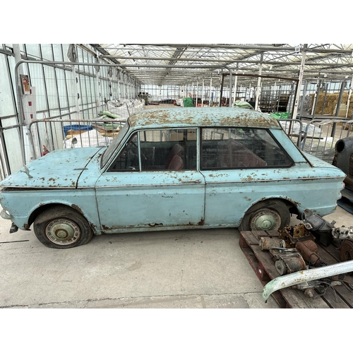 1550 - A VINTAGE HILMAN IMP BARN FIND RESTORATION PROJECT COMPLETE WITH AN ASSORTMENT OF SPARE PARTS TO INC... 