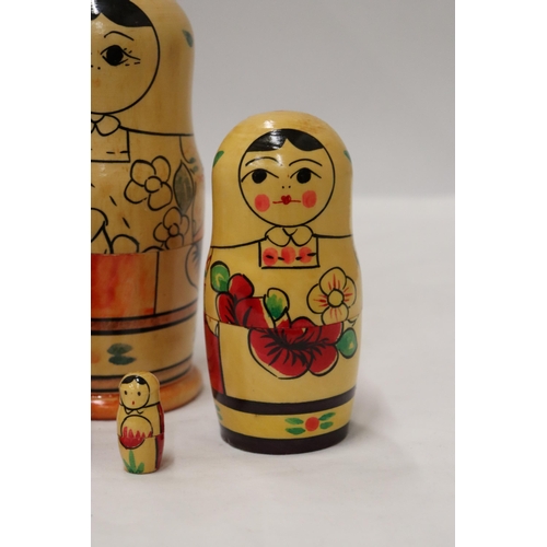 171 - A LARGE RUSSIAN NESTING DOLL