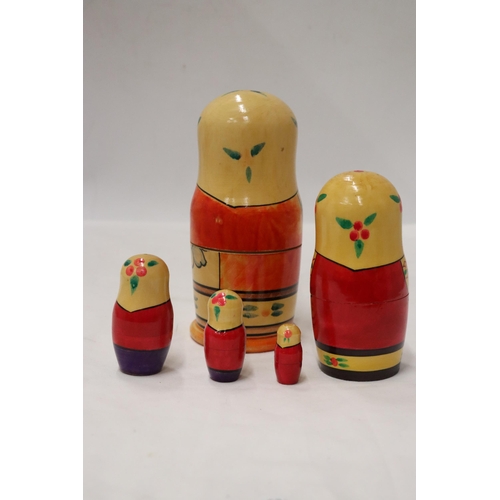 171 - A LARGE RUSSIAN NESTING DOLL