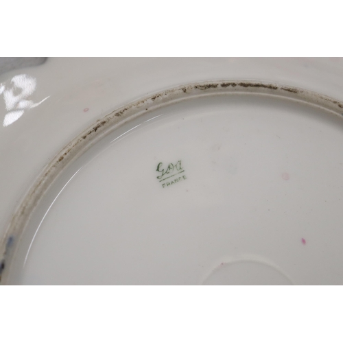 210 - A SET OF SIX GDA LIMOGES FRANCE ANTIQUE PLATES