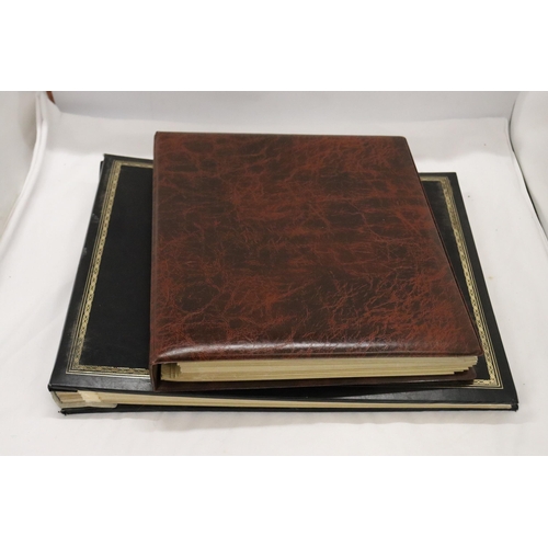 283 - TWO VINTAGE PHOTO ALBUMS TO INCLUDE ONE FROM SELFRIDGES