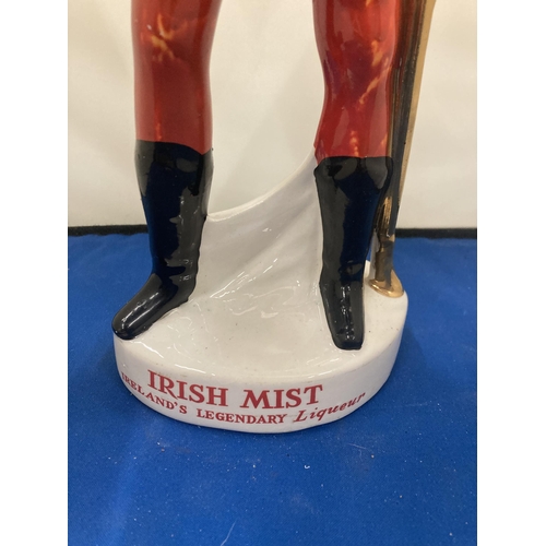 33 - A HAND PAINTED CERAMIC BAR HUSSAR IRISH MIST FIGURE 19