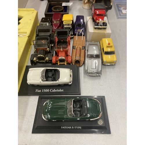 922 - TWELVE DIECAST MODEL CARS