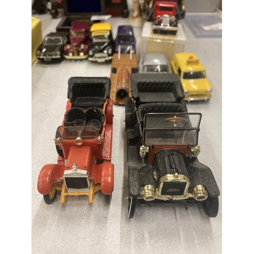 922 - TWELVE DIECAST MODEL CARS