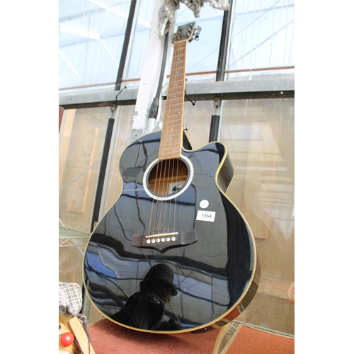 1554 - AN EVOLUTION ACOUSTIC GUITAR