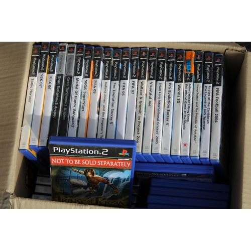 1827 - A LARGE ASSORTMENT OF PLAYSTATION 2 GAMES