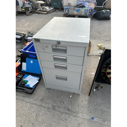 2019 - AN OFFICE WORLD 4 DRAWER METAL FILIONG CABINET