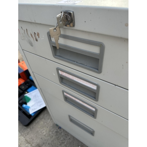 2019 - AN OFFICE WORLD 4 DRAWER METAL FILIONG CABINET