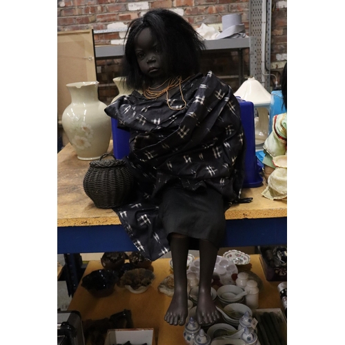 904 - A GOTZ DOLL BY ARTIST PHILLIP HEATH IN TRADITIONAL DRESS LIMITED EDITION 466/550 1995