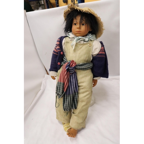 905 - A GOTZ 225/20/40 BOY WORKER DOLL