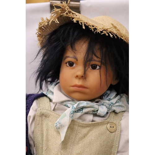 905 - A GOTZ 225/20/40 BOY WORKER DOLL