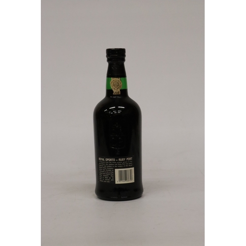 338 - A 70CL BOTTLE OF ROYAL OPORTO RUBY PORT