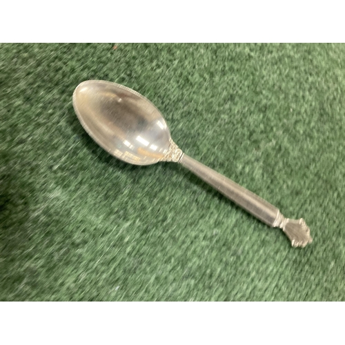 60A - A GEORG JENSEN SILVER SPOON