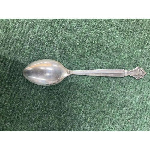 60A - A GEORG JENSEN SILVER SPOON