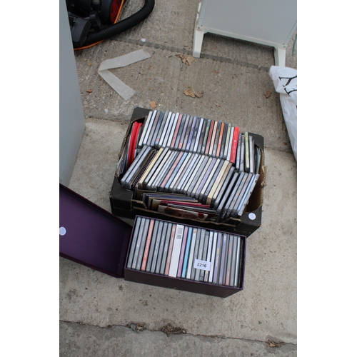 2216 - AN ASSORTMENT OF VARIOUS CDS