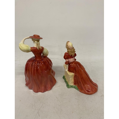 765 - TWO ROYAL DOULTON FIGURINES 