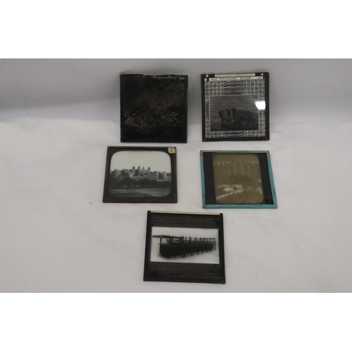 1042 - A SELECTION OF VICTORIAN MAGIC LANTERN SLIDES