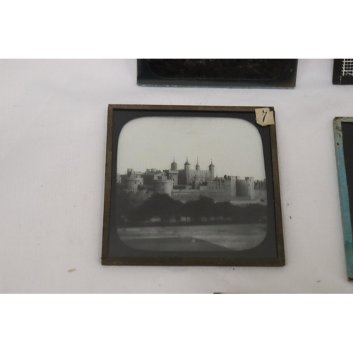 1042 - A SELECTION OF VICTORIAN MAGIC LANTERN SLIDES