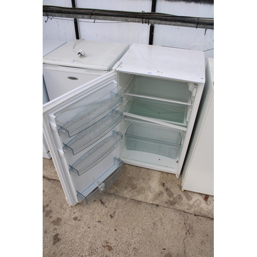 2310 - A WHITE INTERGRATED FRIDGE