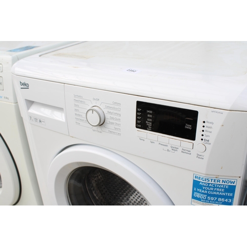 2352 - A WHITE BEKO 7KG WASHING MACHINE