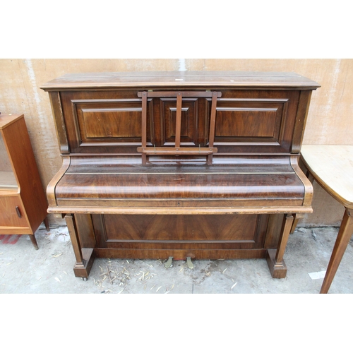 3045 - A ROLAND WARNER (LONDON) UPRIGHT PIANO